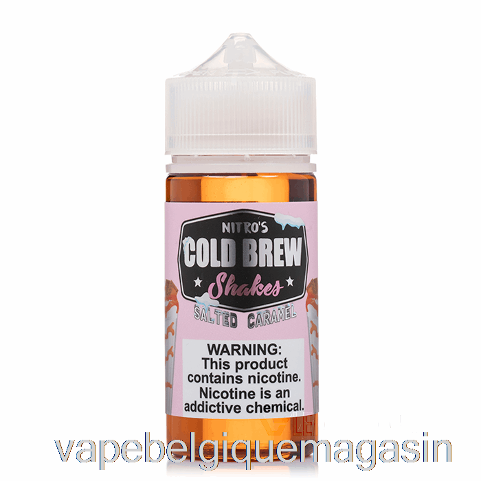 Vape Jetable Caramel Salé - Nitros Cold Brew - 100ml 6mg